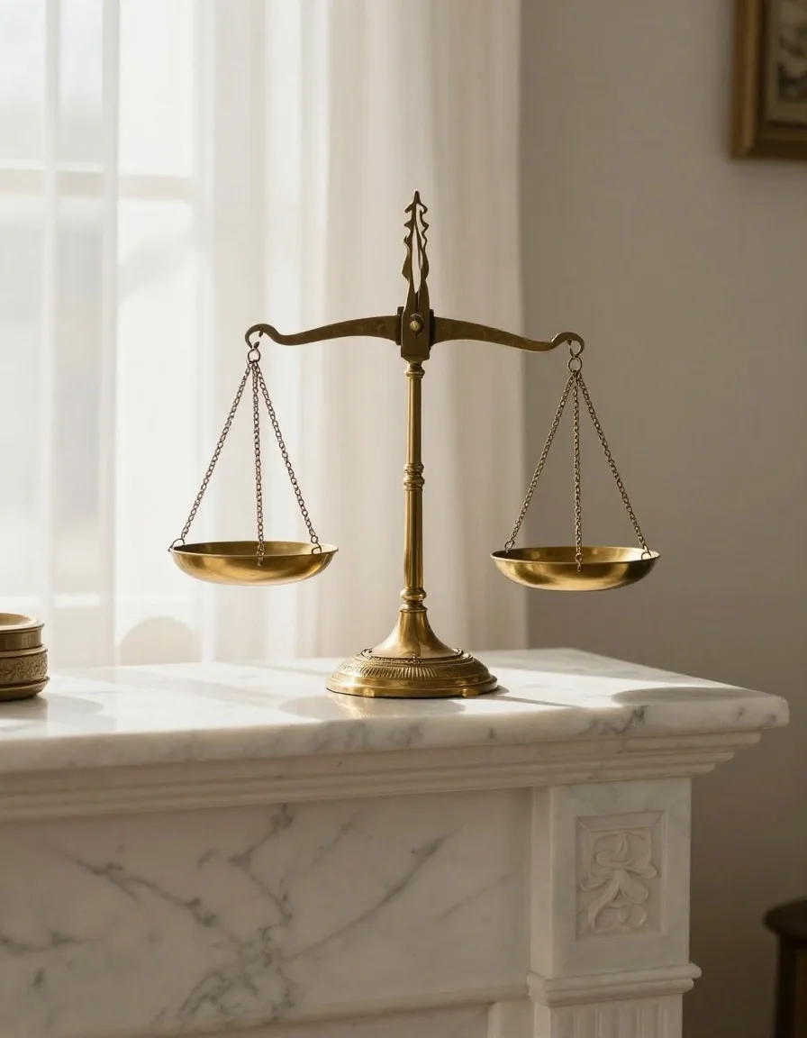 Defter sayfaları ve pirinç cetvel detayı